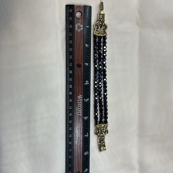 Heidi Daus beaded faceted necklace & bracelet set 2pc - Picture 11 of 12